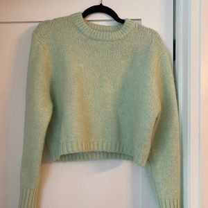 Zara cropped sweater